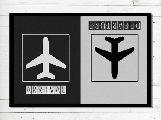 Fußmatte Departure / Arrival - classic